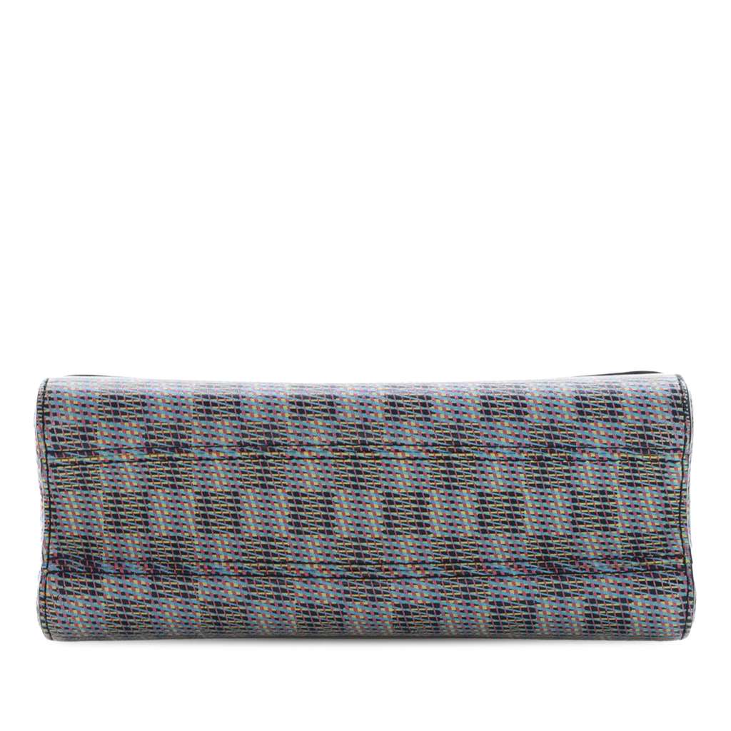 Louis Vuitton Damier Monogram Pop Twist MM Blue Good condition - Inside View