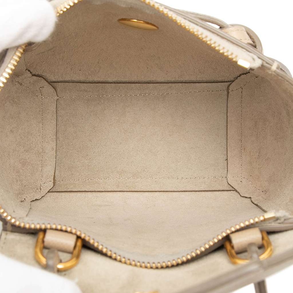Celine Pico Grained Calfskin Belt Bag Brown Leather Very good condition - Model View