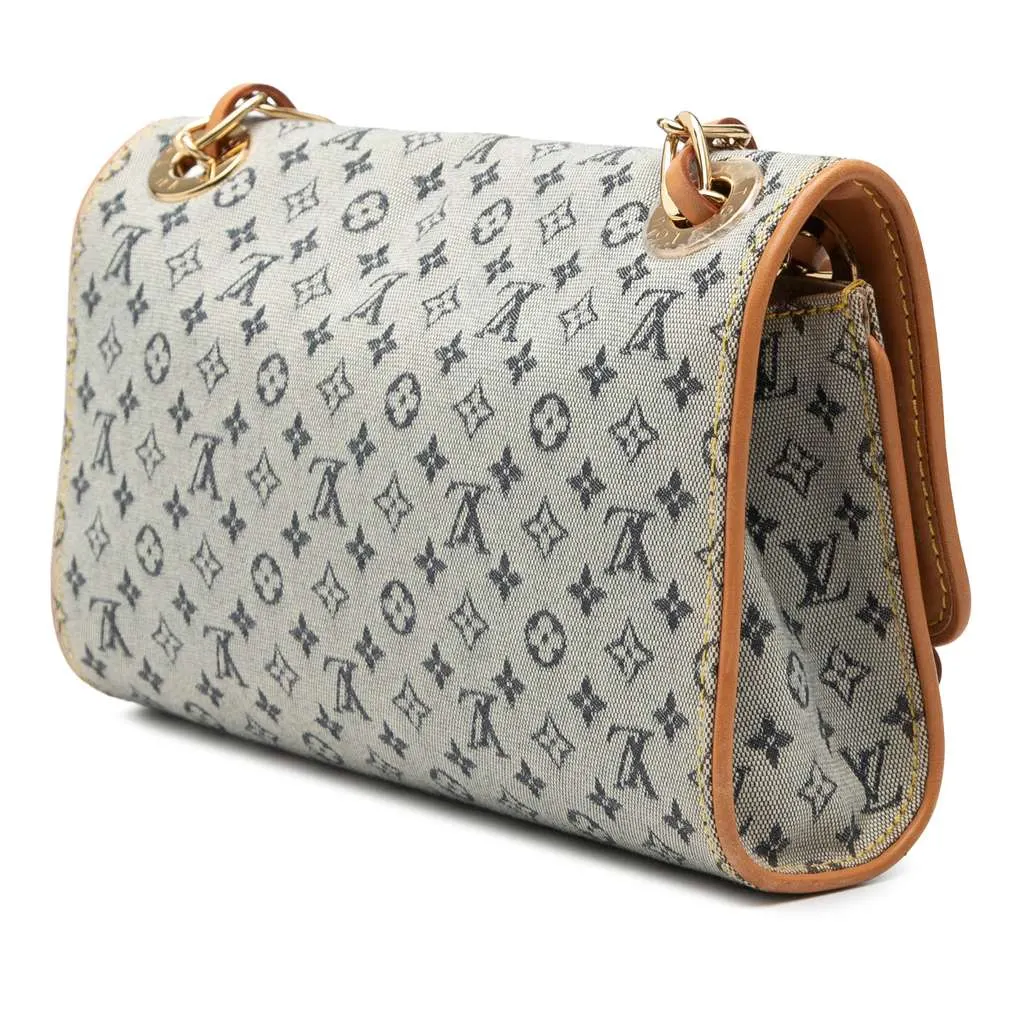 Louis Vuitton Monogram Mini Lin Camille Grey Cotton Very good - Back View