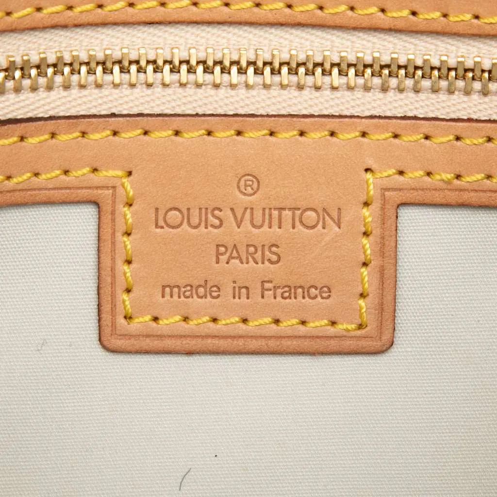 Louis Vuitton Monogram Mini Lin Camille Grey Cotton Very good - Box View
