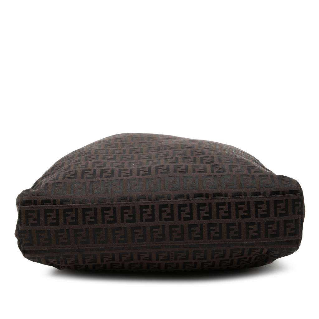 Fendi Zucchino Canvas Tote Brown Canvas Good condition - Inside View