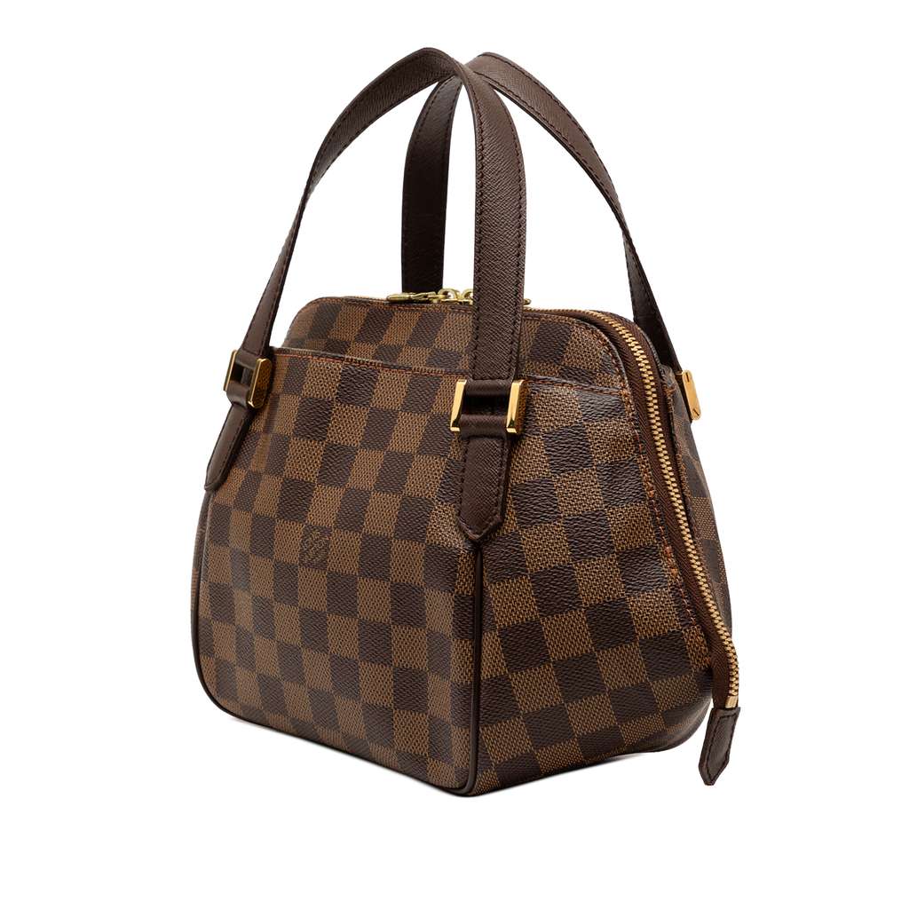 Louis Vuitton Damier Ebene Belem PM Brown Good condition - Back View
