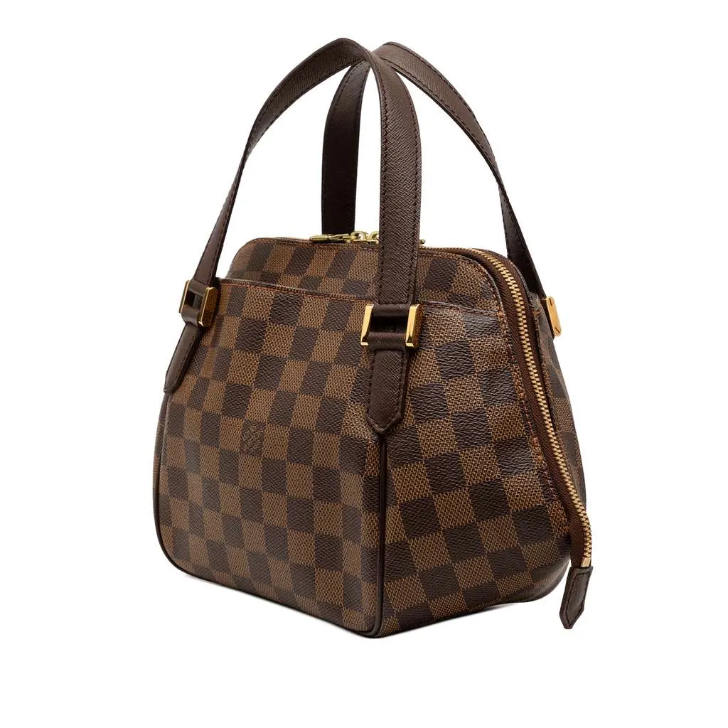 Louis Vuitton Damier Ebene Belem PM Brown Very good - Back View