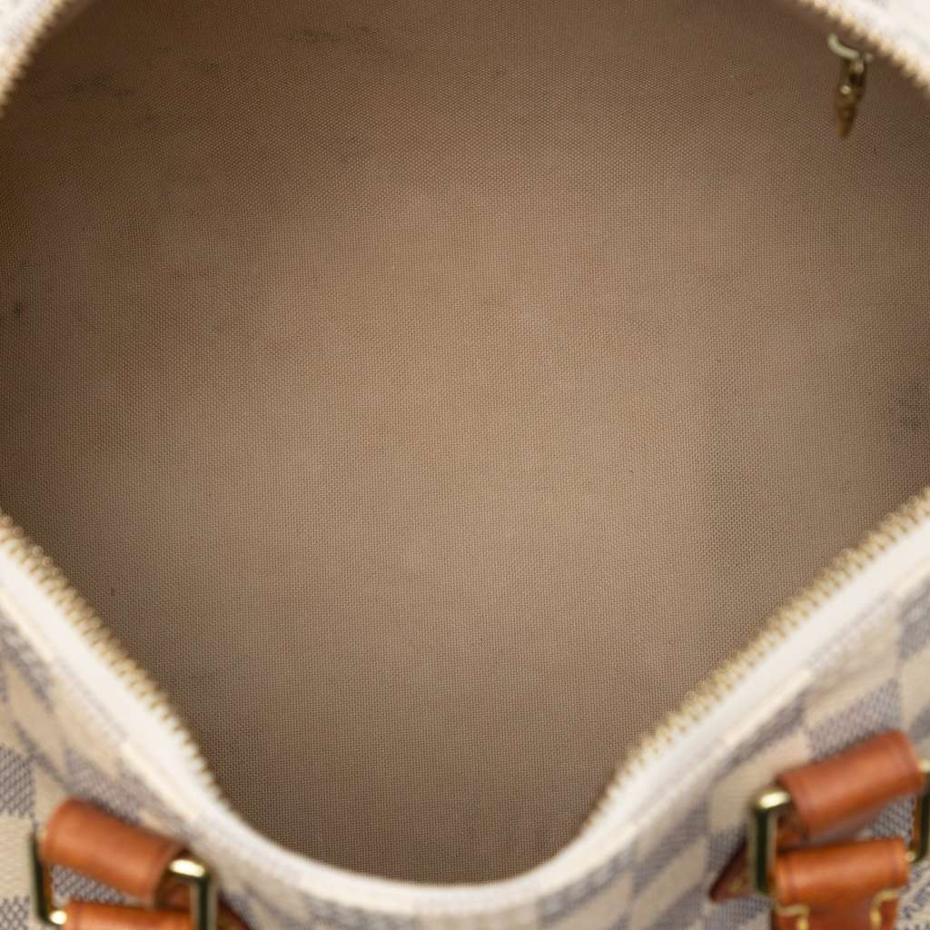 Louis Vuitton Damier Azur Speedy Bandouliere 30 White Good condition - Model View