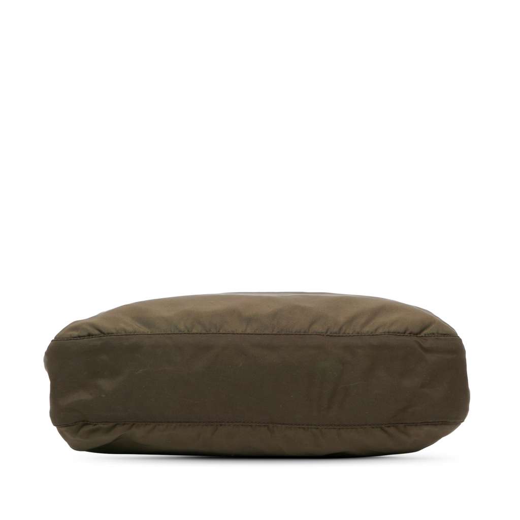 Prada Tessuto Zip Top Crossbody Brown Good condition - Inside View