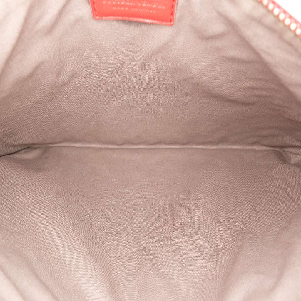 Bottega Veneta Nappa Intrecciato Clutch Red Leather Good condition - Model View