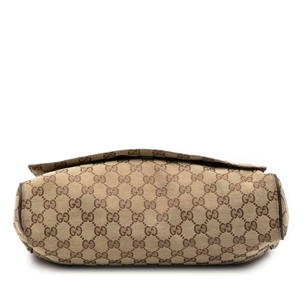 Gucci GG Canvas Messenger Bag Brown Canvas Good condition - Inside View