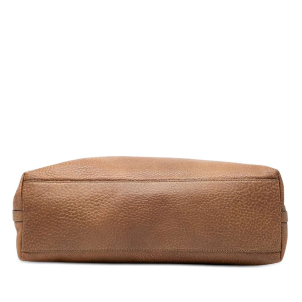 Gucci Medium Leather Gifford Tote Brown Leather Good condition - Inside View