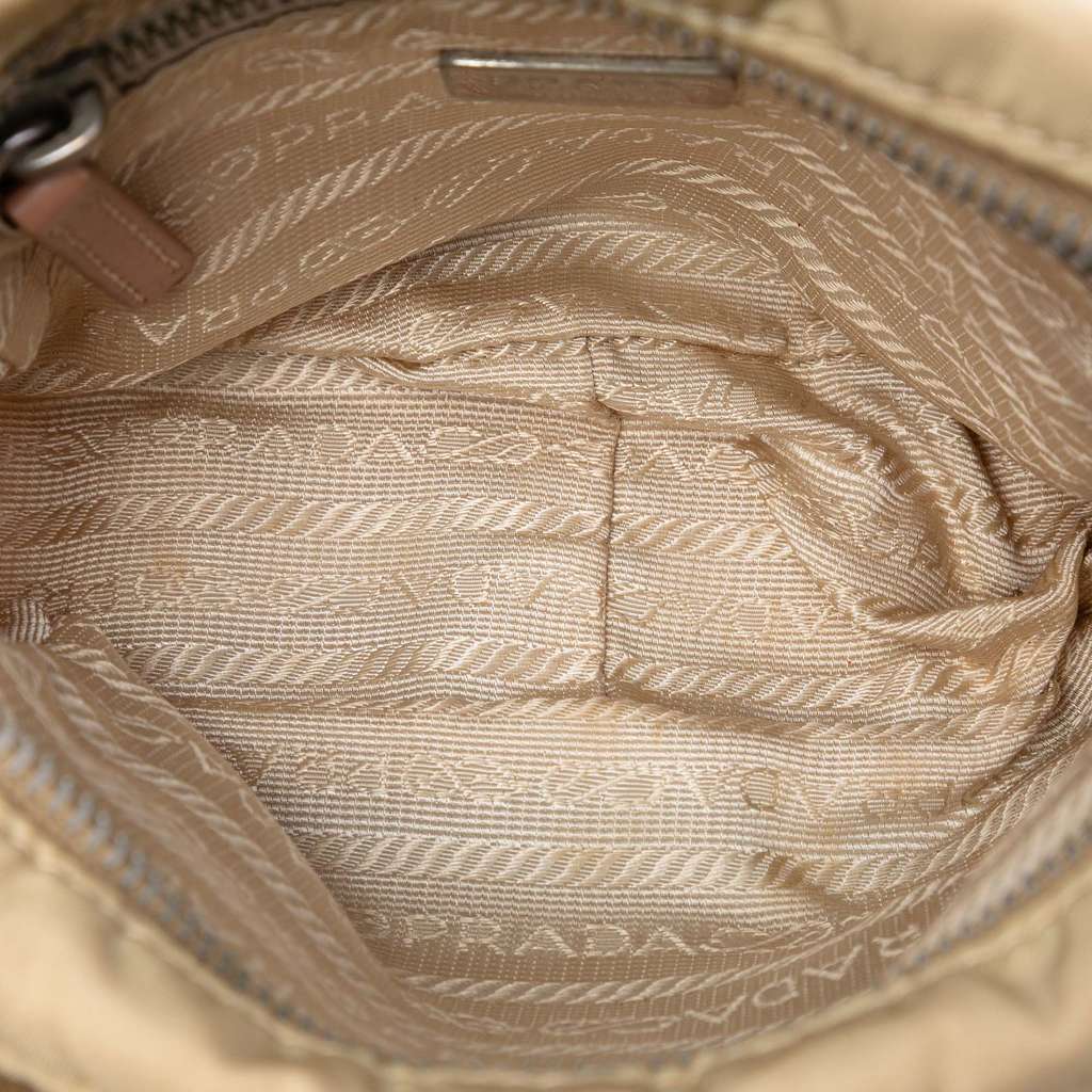 Prada Tessuto Shoulder Bag Brown Good condition - Model View