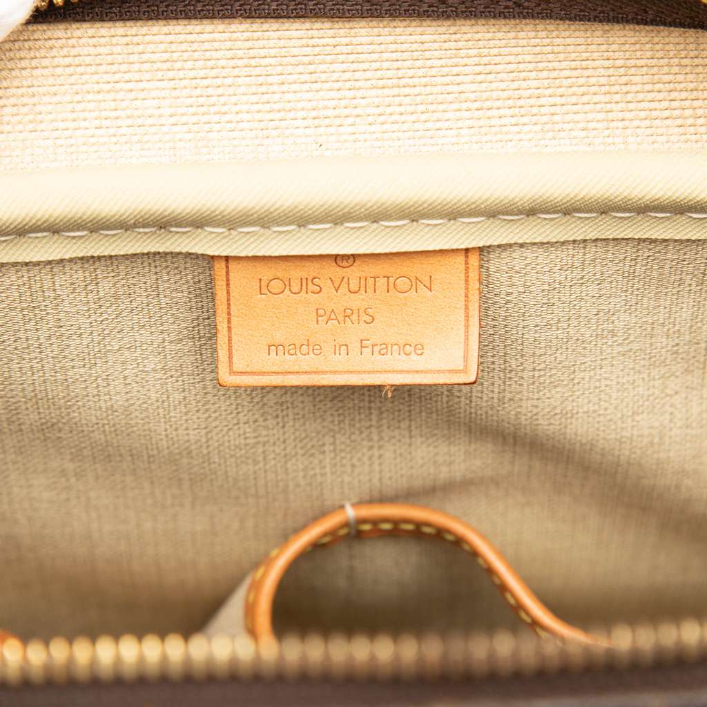 Louis Vuitton Monogram Deauville Brown Good condition - Box View