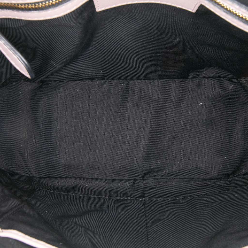 Burberry Small Haymarket Check Coated Canvas Orchard Bowling Bag Brown Canvas Good condition - Model View