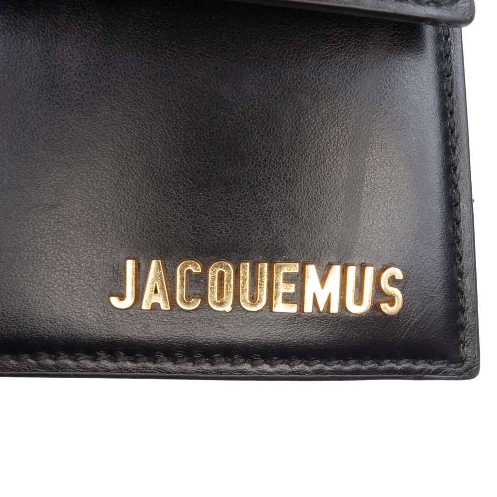 Jacquemus Leather Le Chiquito Moyen Black Leather Good condition - Box View