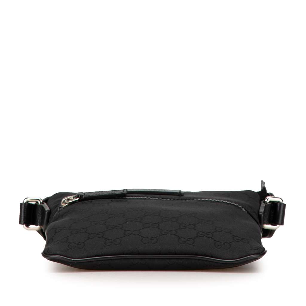 Gucci GG Nylon Web Crossbody Black Good condition - Inside View