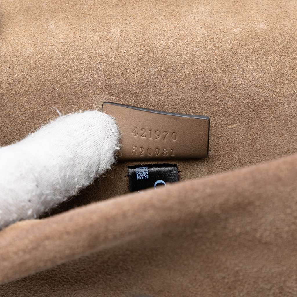 Gucci Small GG Supreme Dionysus Crossbody Brown Canvas Good condition - Box View