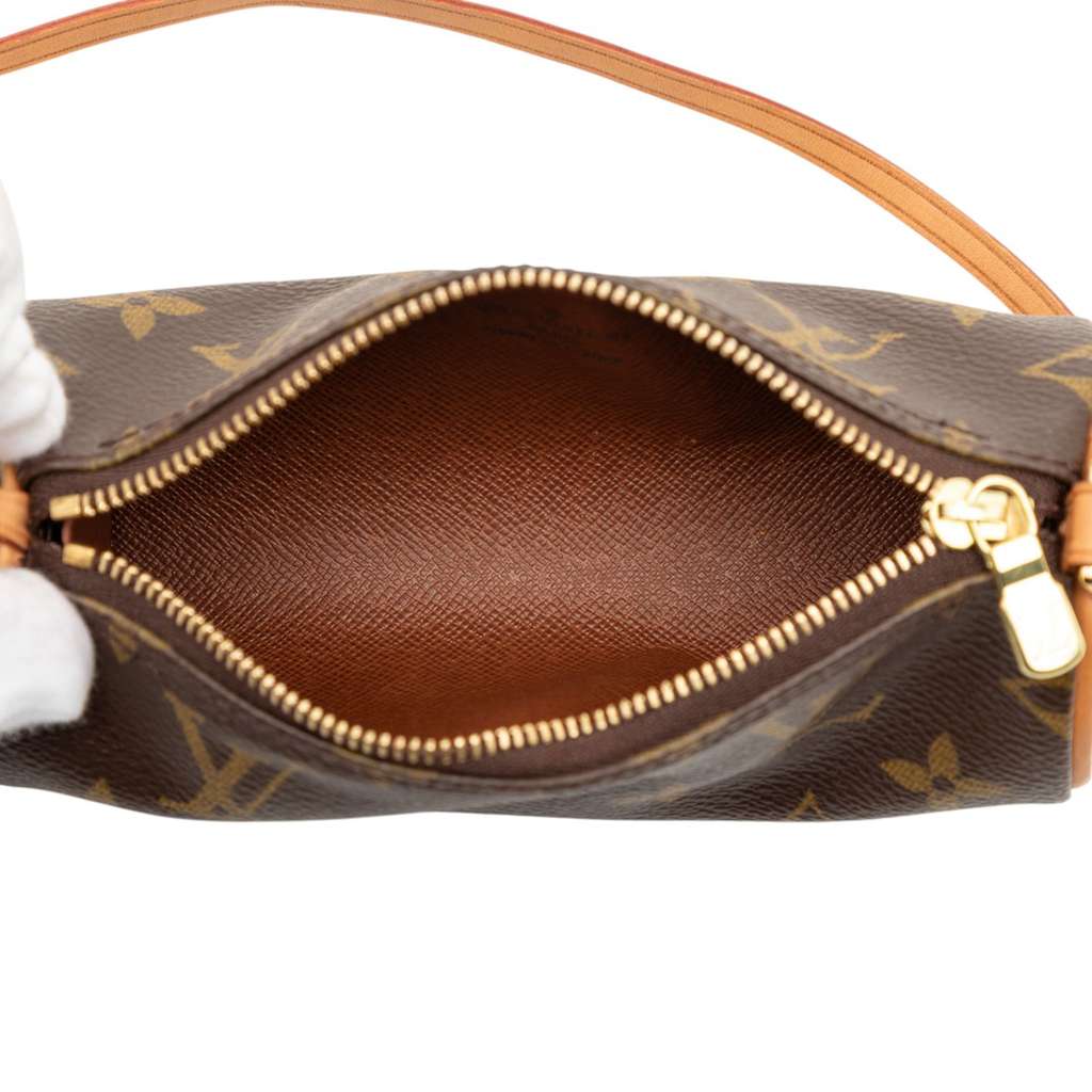 Louis Vuitton Monogram Papillon Pochette Brown Good condition - Model View