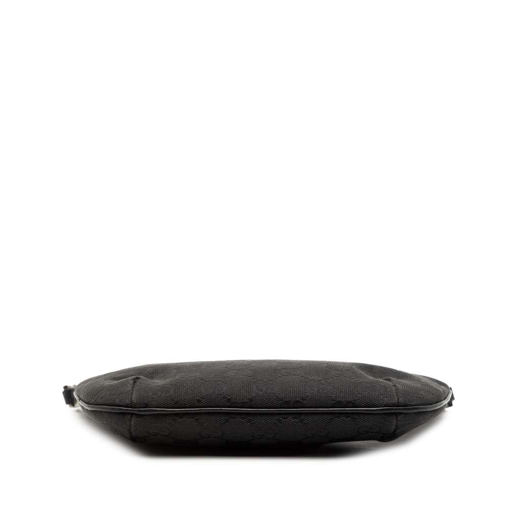 Gucci GG Canvas Shoulder Bag Black Canvas Good condition - Inside View