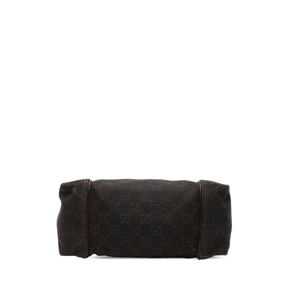 Gucci GG Denim Handbag Brown Denim Good condition - Inside View