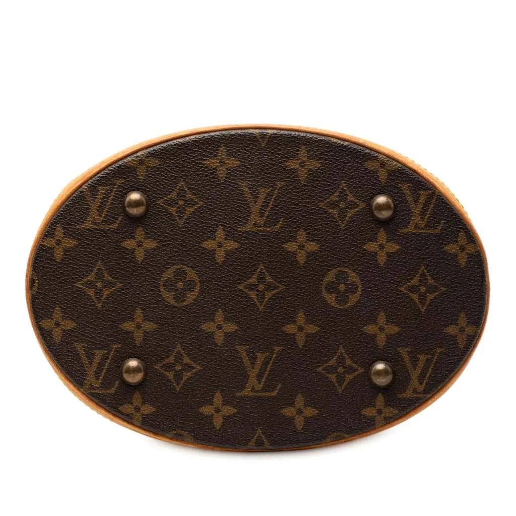 Louis Vuitton Monogram Petit Bucket Brown Very good - Inside View