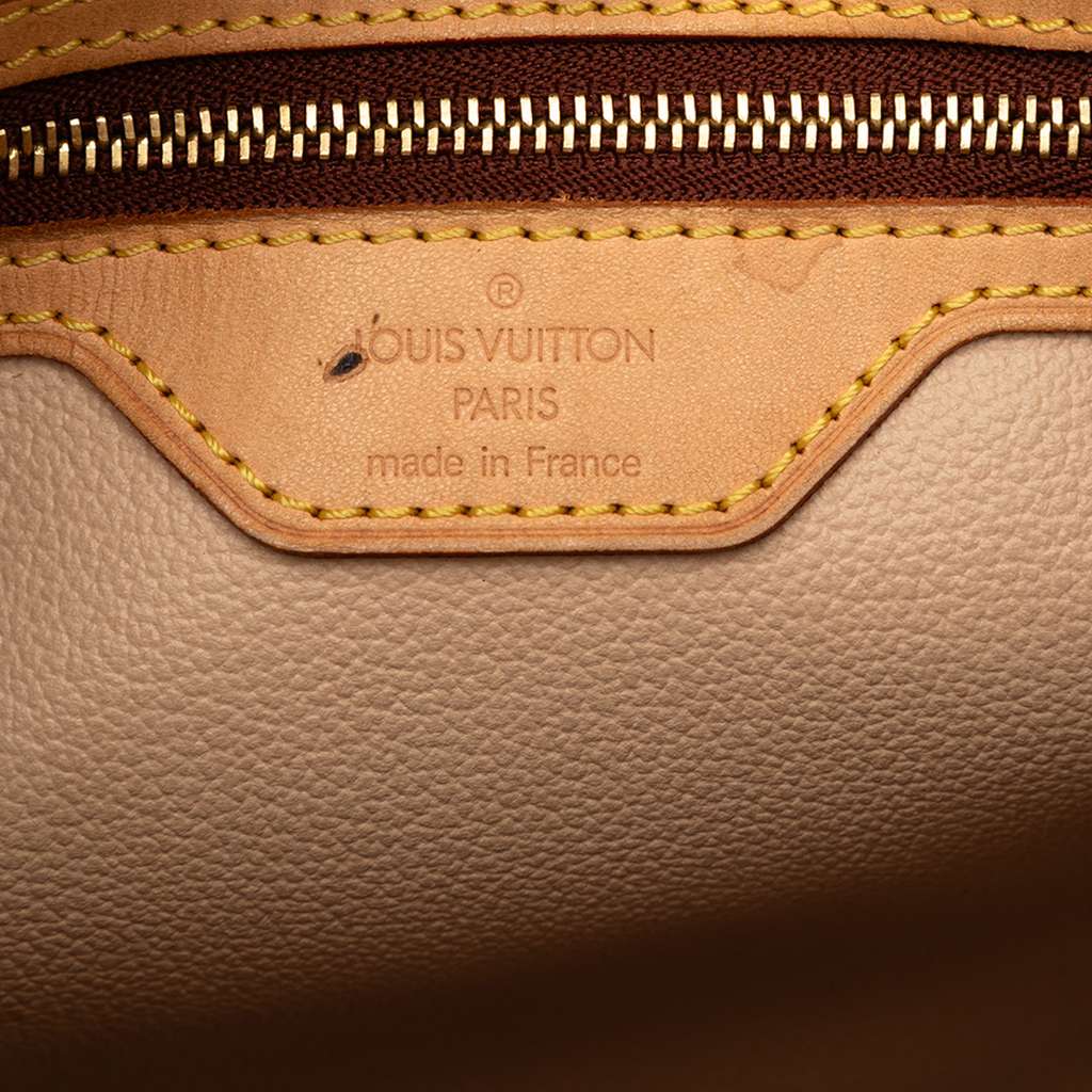 Louis Vuitton Monogram Petit Bucket Brown Good condition - Box View