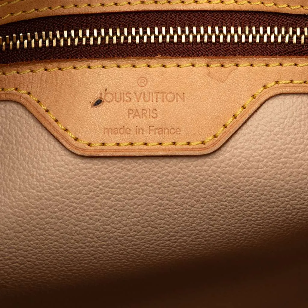 Louis Vuitton Monogram Petit Bucket Brown Very good - Box View