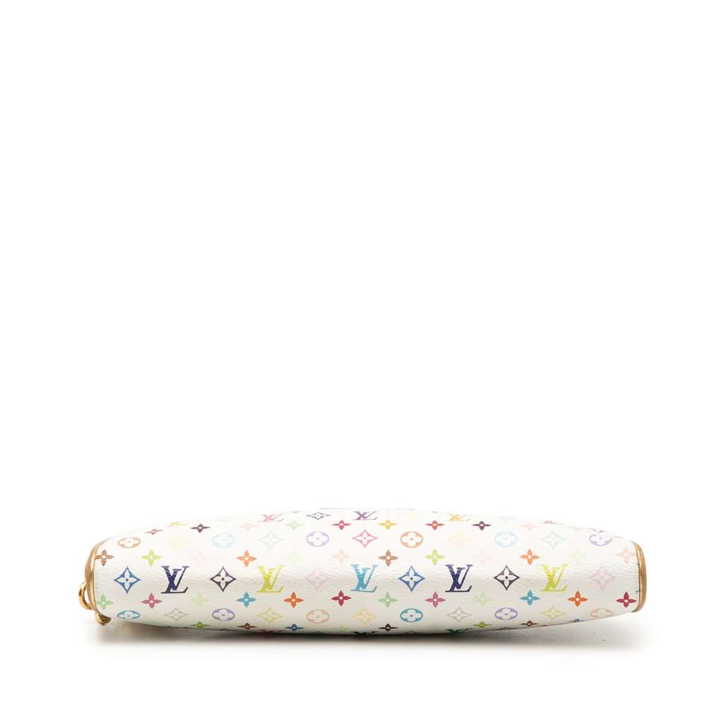 Louis Vuitton Monogram Multicolore Mini Kate Clutch White Good condition - Inside View