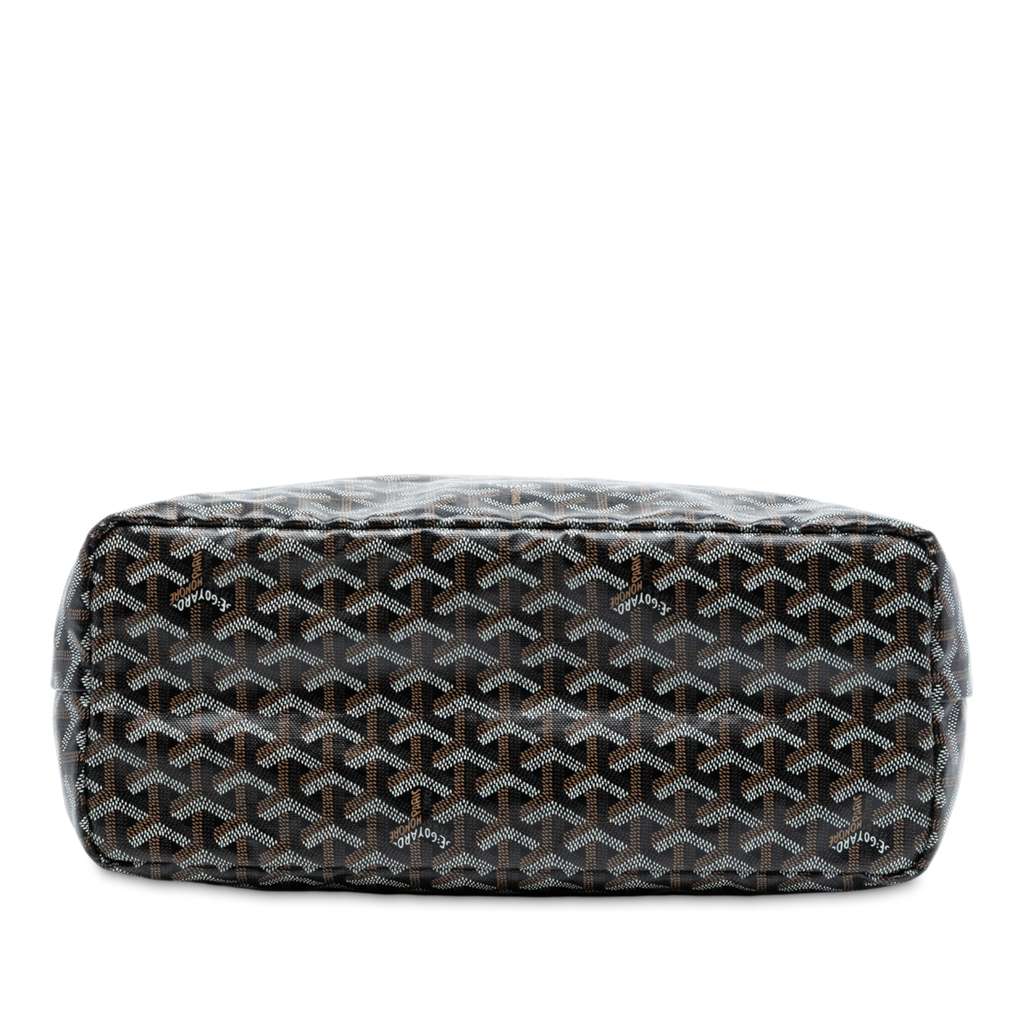 Goyard Goyardine Saint Louis PM Black Canvas Good condition - Inside View