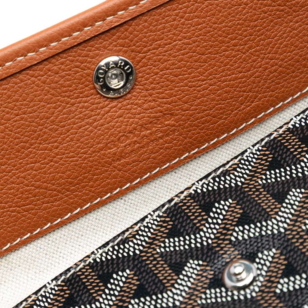 Goyard Goyardine Saint Louis PM Black Canvas Good condition - Box View