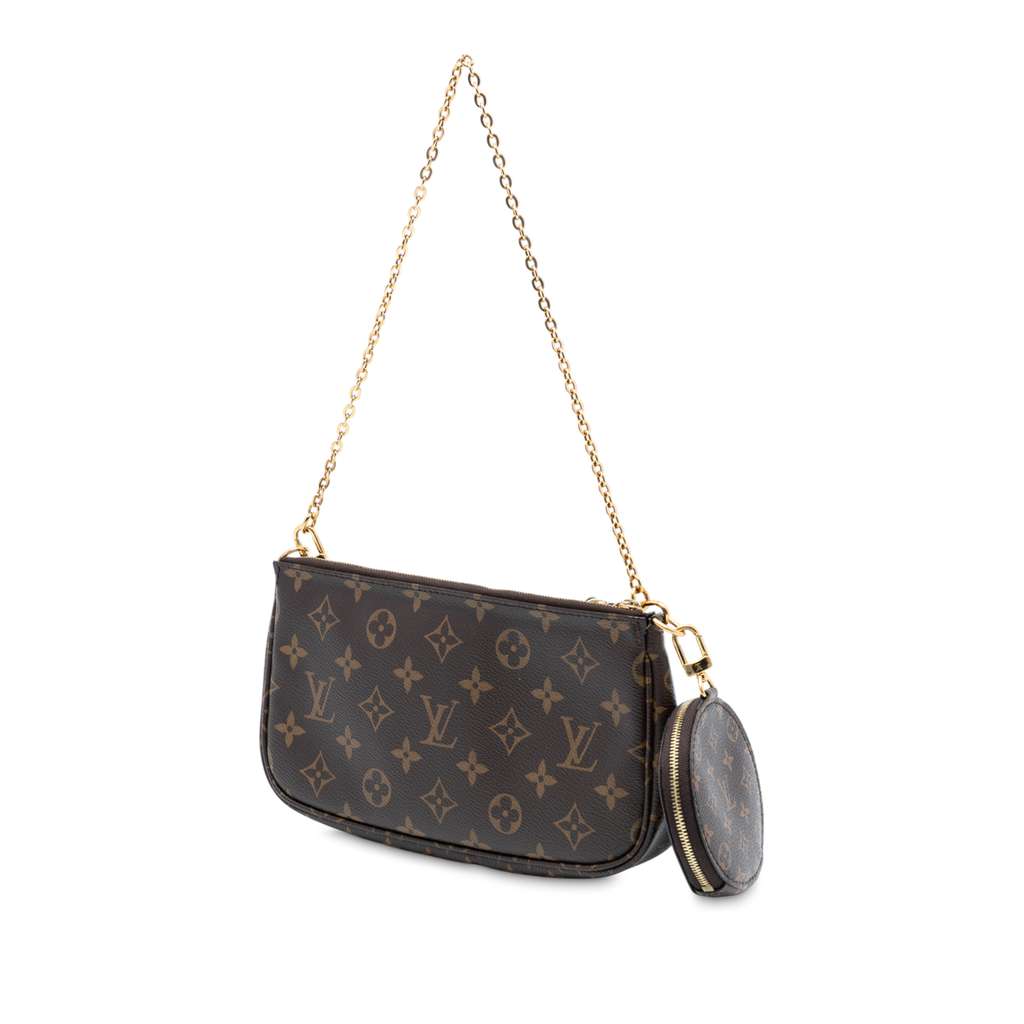 Louis Vuitton Monogram Multi Pochette Accessoires Brown Good condition - Back View