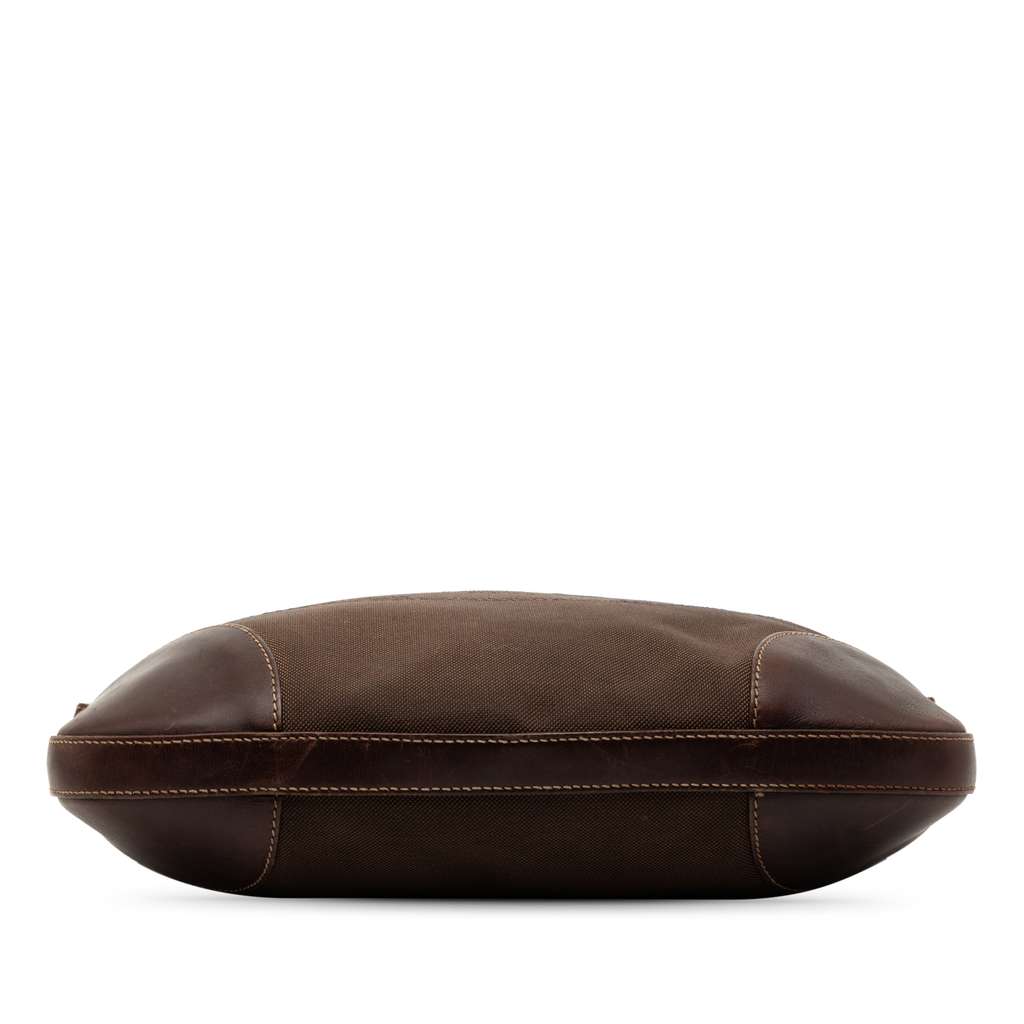 Prada Canvas Canapa Logo Crossbody Brown Canvas Good condition - Inside View