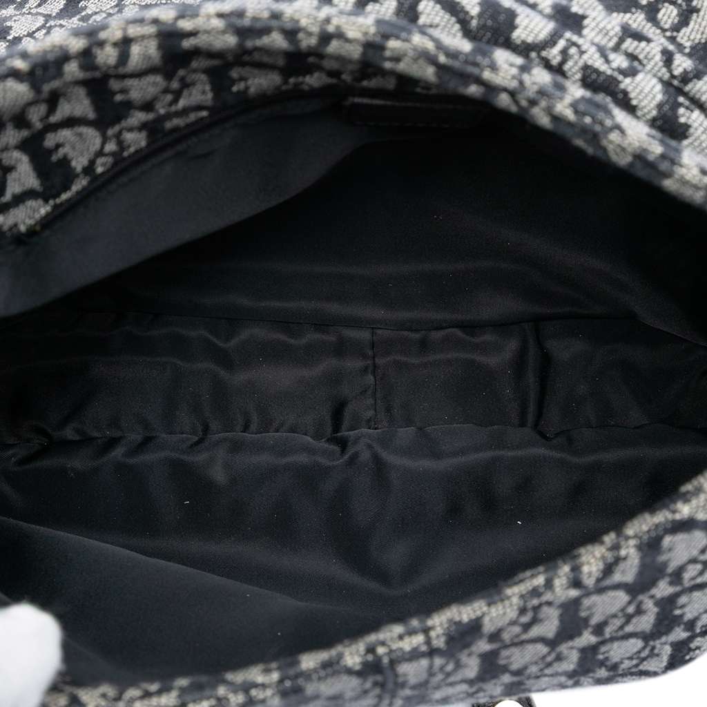 Dior Diorissimo Trotter Canvas Messenger Bag Black Canvas Good condition - Model View