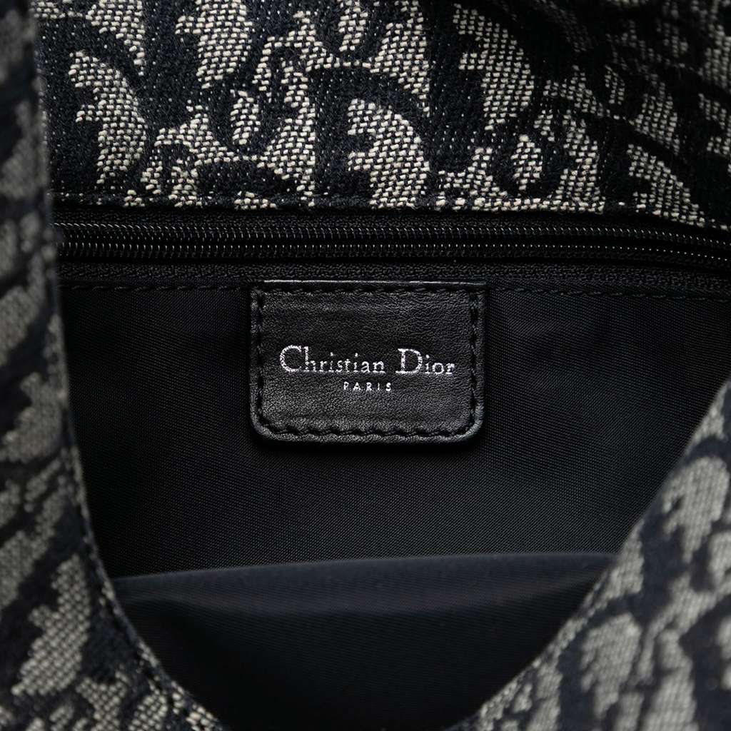 Dior Diorissimo Trotter Canvas Messenger Bag Black Canvas Good condition - Box View