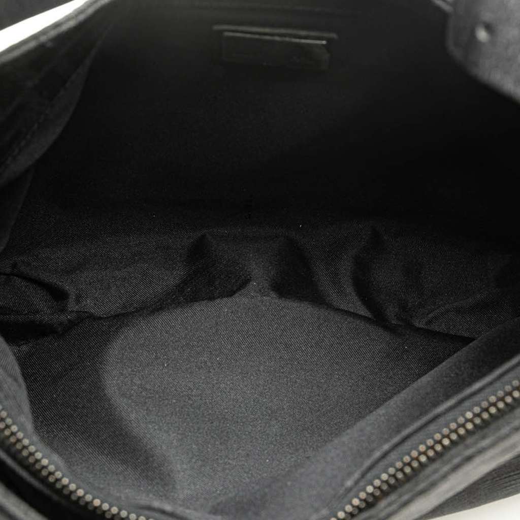 Fendi Zucca Canvas Shoulder Bag Black Canvas Good condition - Model View