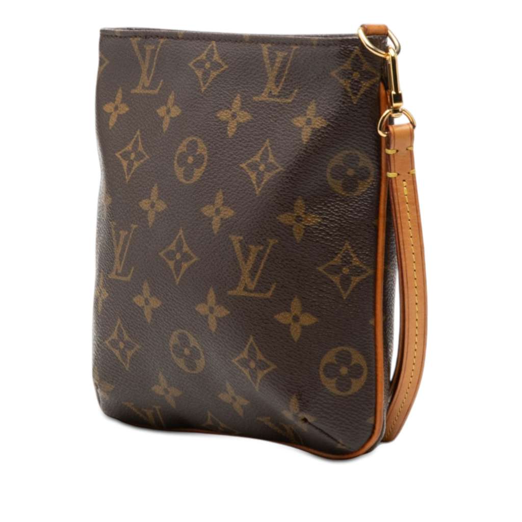 Louis Vuitton Monogram Partition Brown Good condition - Back View