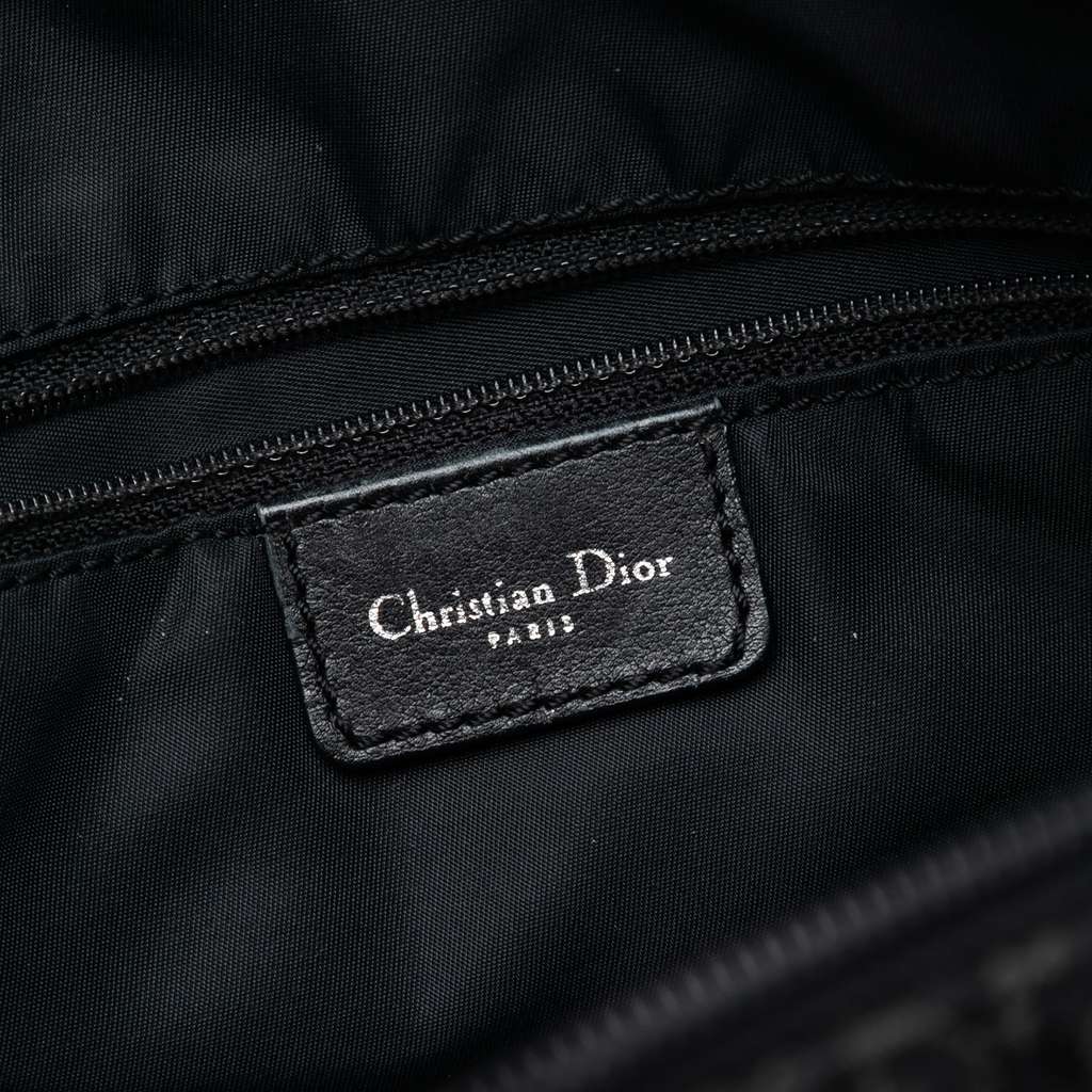 Dior Diorissimo Trotter Canvas Messenger Bag Black Canvas Good condition - Box View