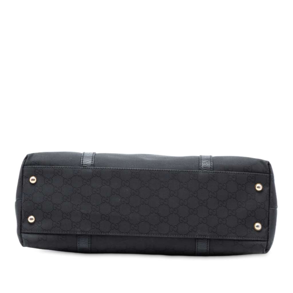 Gucci GG Canvas Tote Black Canvas Good condition - Inside View