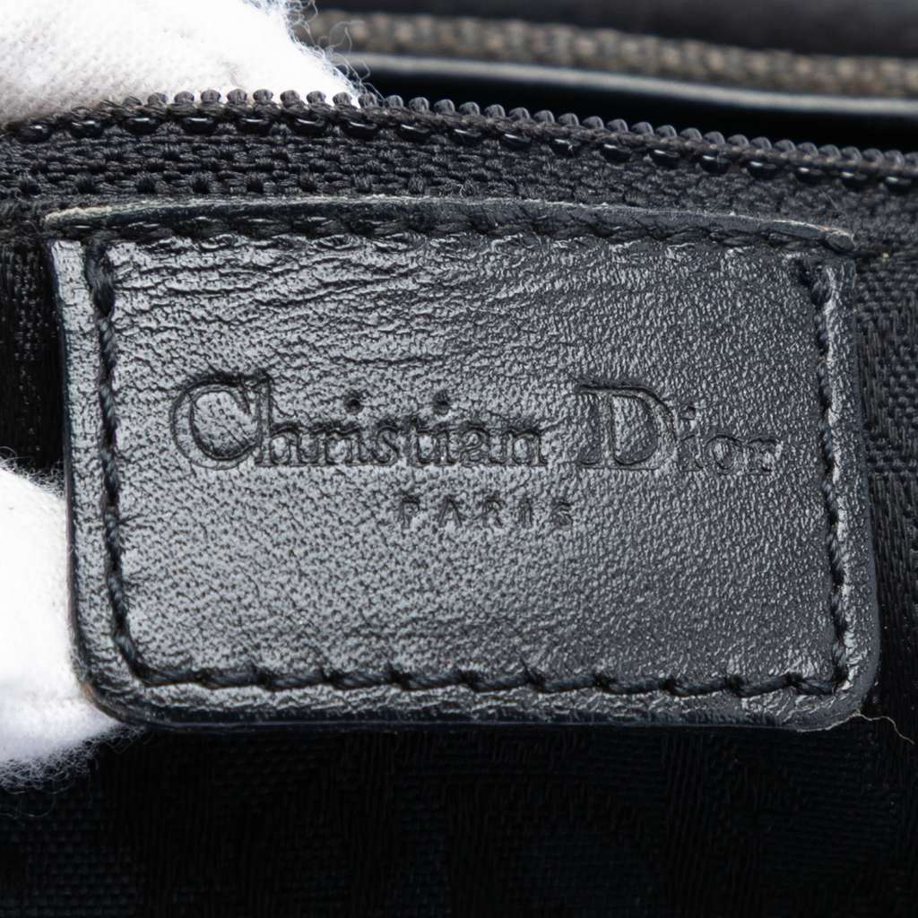 Dior Canvas Street Chic Columbus Shoulder Bag Black Canvas Good condition - Box View