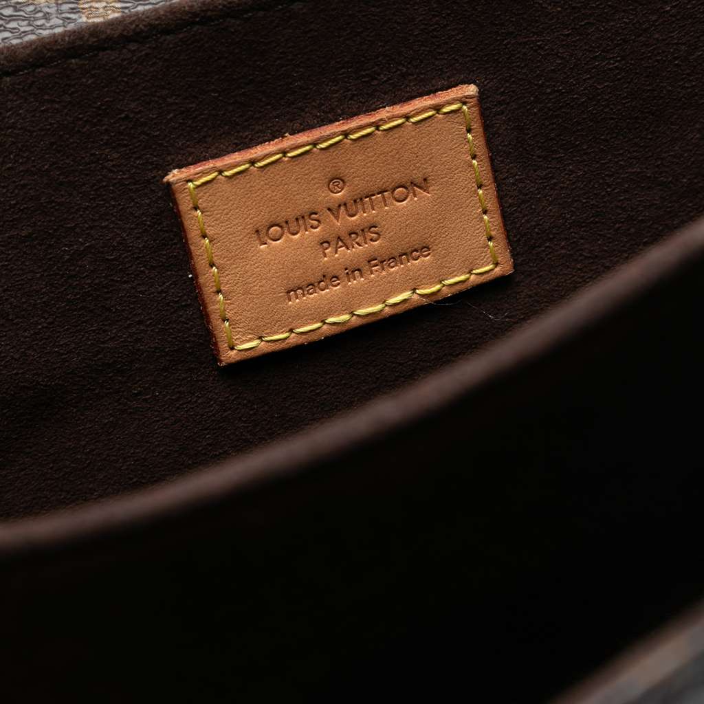 Louis Vuitton Monogram Pochette Metis Brown Good condition - Box View