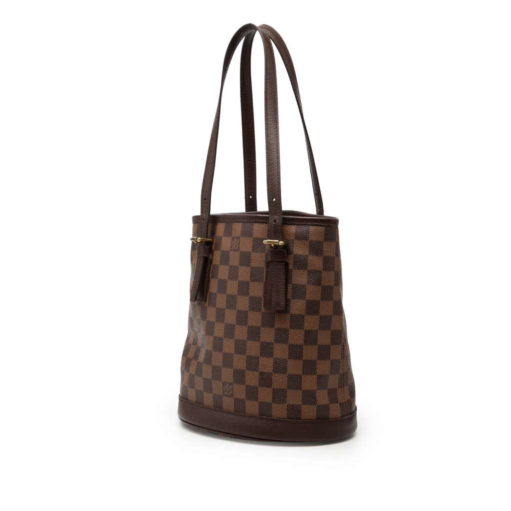 Louis Vuitton Damier Ebene Marais Brown Good condition - Back View