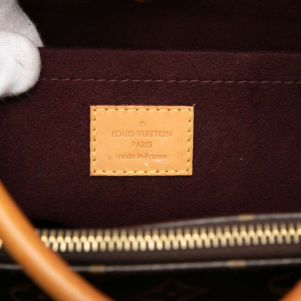 Louis Vuitton Monogram Montaigne GM Brown Good condition - Box View
