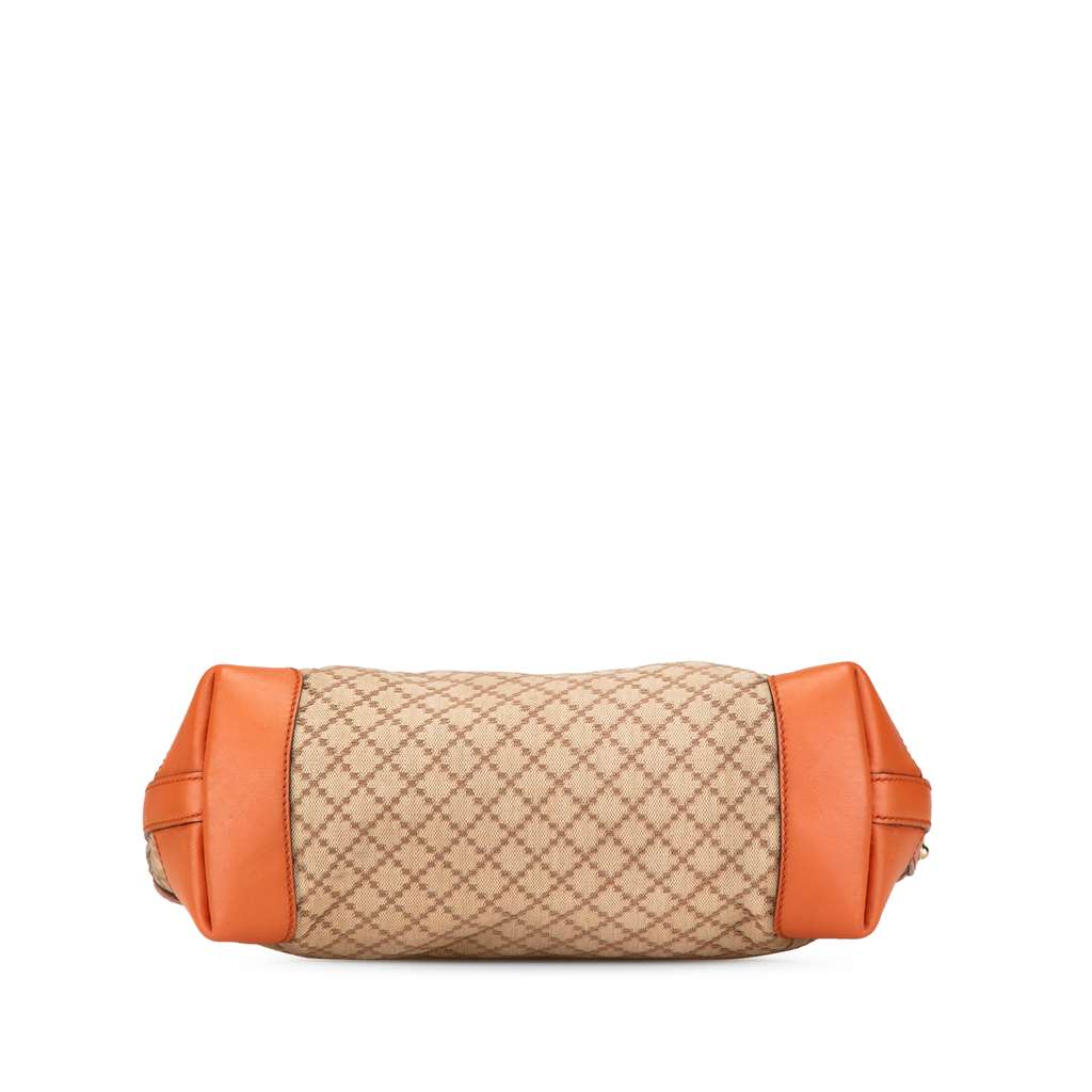 Gucci GG Canvas Craft Tote Brown Canvas Good condition - Inside View