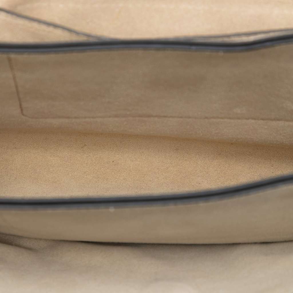 Chloé Small Suede and Calfskin Faye Crossbody Brown Leather Good condition - Model View