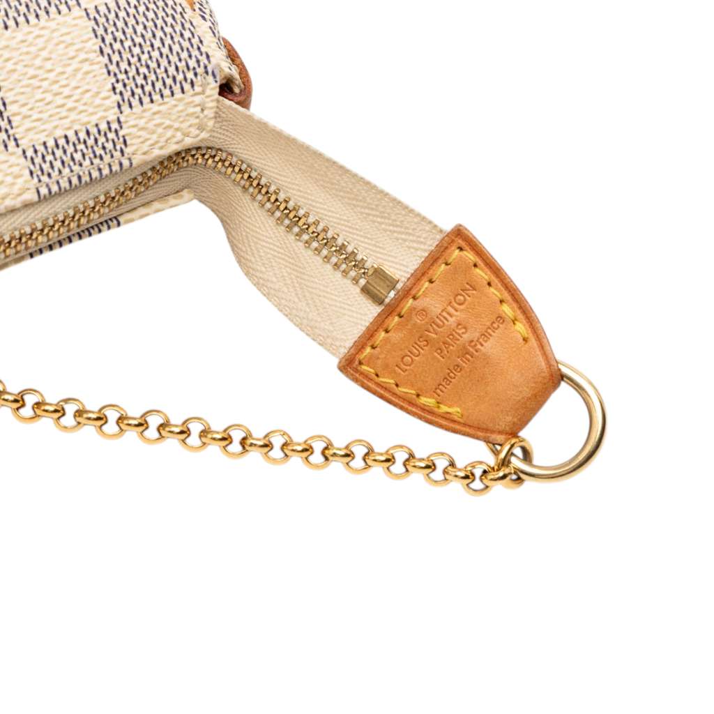 Louis Vuitton Damier Azur Eva White Good condition - Box View
