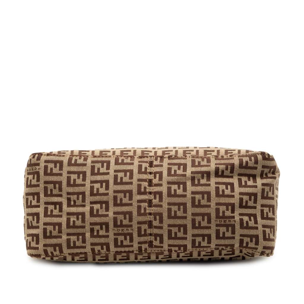 Fendi Zucchino Canvas Handbag Brown Canvas Good condition - Inside View