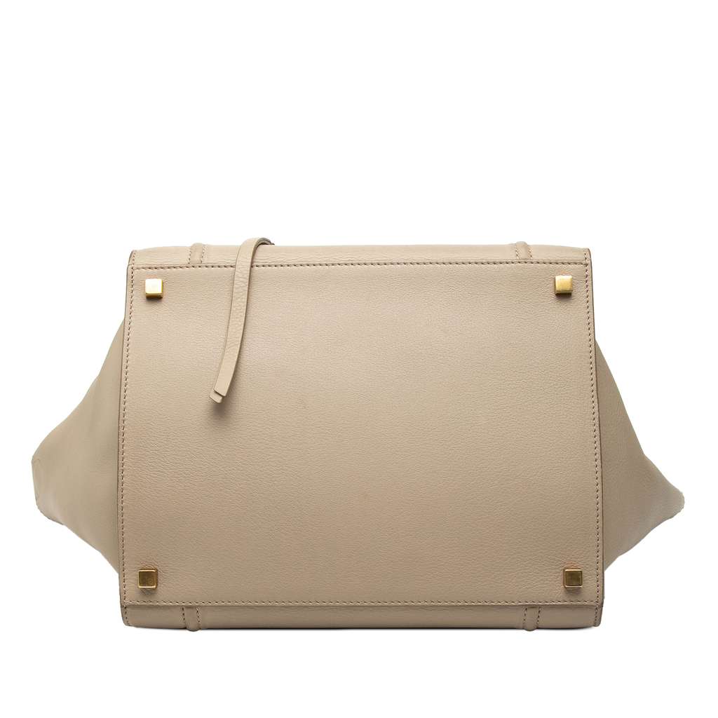 Celine Medium Leather Luggage Phantom Tote Brown Leather Good condition - Inside View