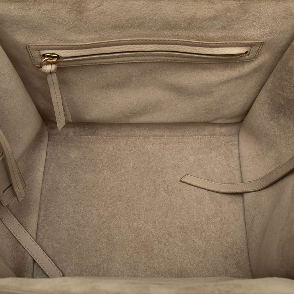 Celine Medium Leather Luggage Phantom Tote Brown Leather Good condition - Model View