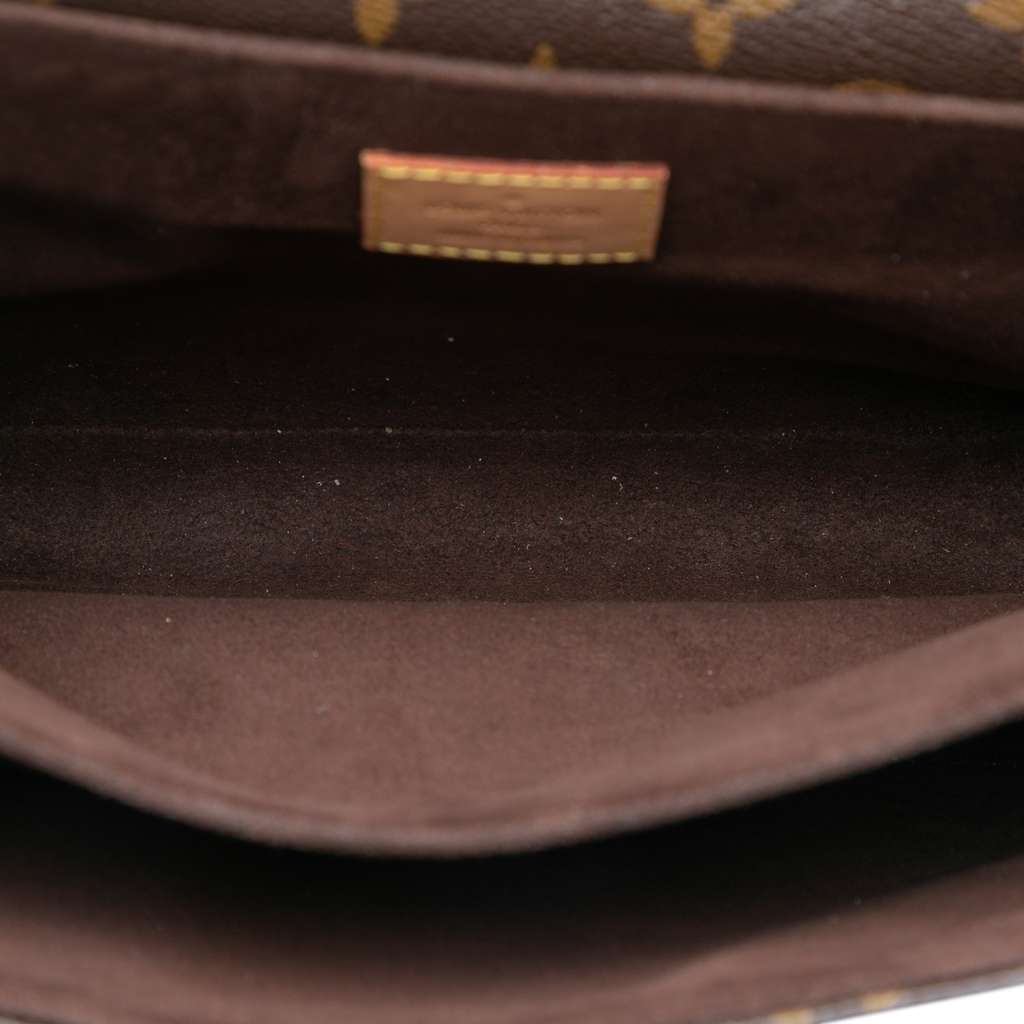 Louis Vuitton Monogram Pochette Metis Brown Good condition - Model View