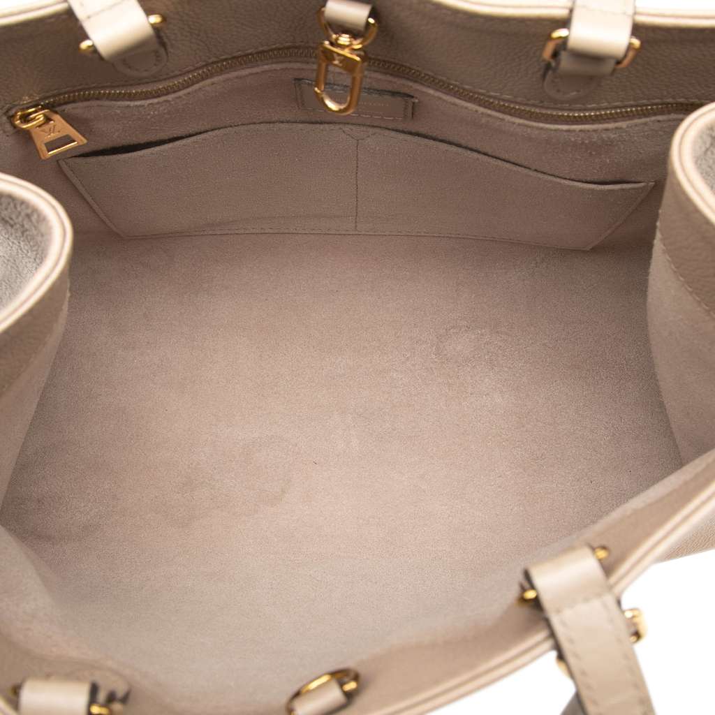 Louis Vuitton Monogram Empreinte OnTheGo MM Brown Leather Good condition - Model View