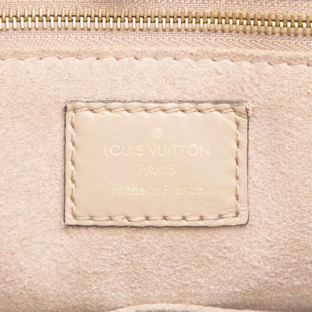 Louis Vuitton Monogram Empreinte OnTheGo MM Brown Leather Good condition - Box View