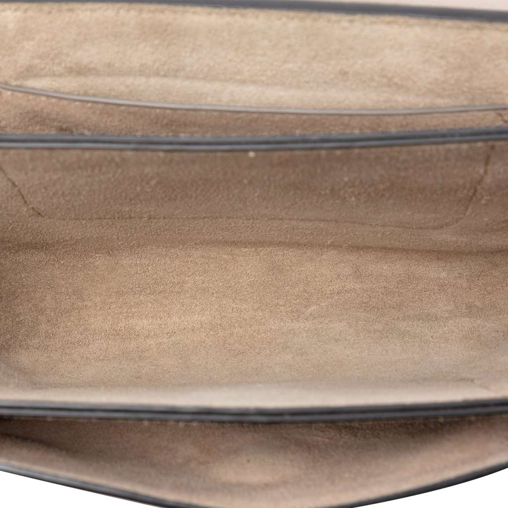 Chloé Small Suede and Calfskin Faye Crossbody Brown Leather Good condition - Model View