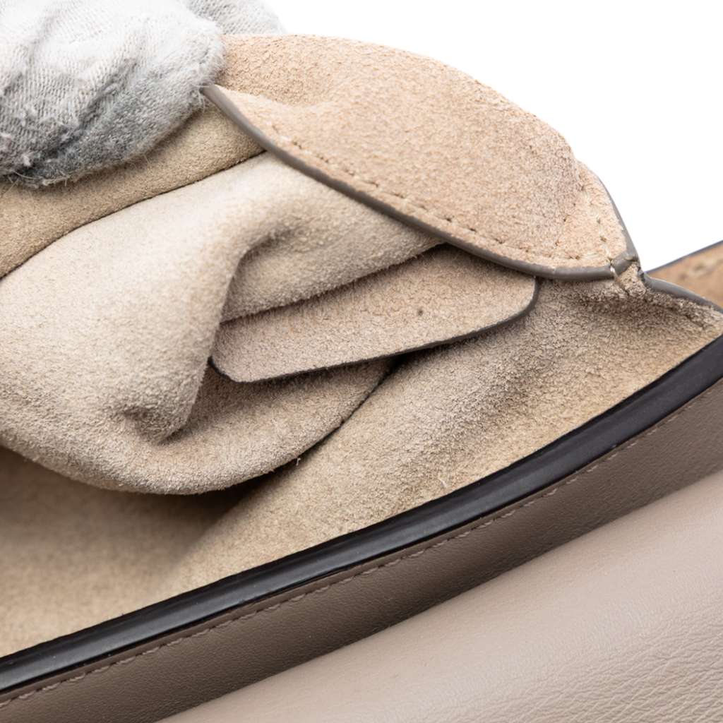 Chloé Small Suede and Calfskin Faye Crossbody Brown Leather Good condition - Box View